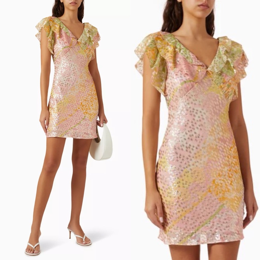 Never Fully Dressed Ruffle Mini Dress